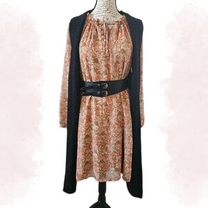 dip Floral Boho Cottagecore Dress – Size Large